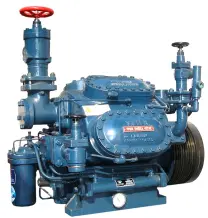 Frick 45642 XL High Speed 2 Stage Reciprocating Compressor 